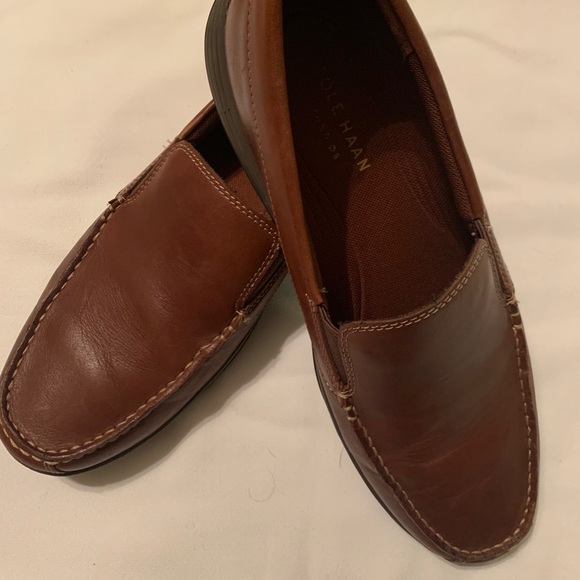 Cole Haan Grand Os all leather loafers - Picture 2 of 6